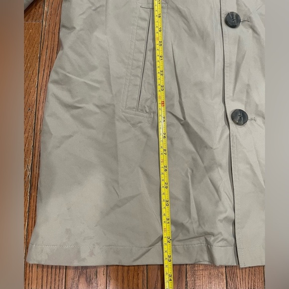 Johnston & Murphy Light Gray Trench Coat - Picture 5 of 14